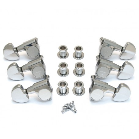 Mécaniques guitare Gotoh 3x3 SGC301 chrome