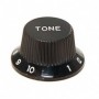 Bouton type Stratocaster tone noir