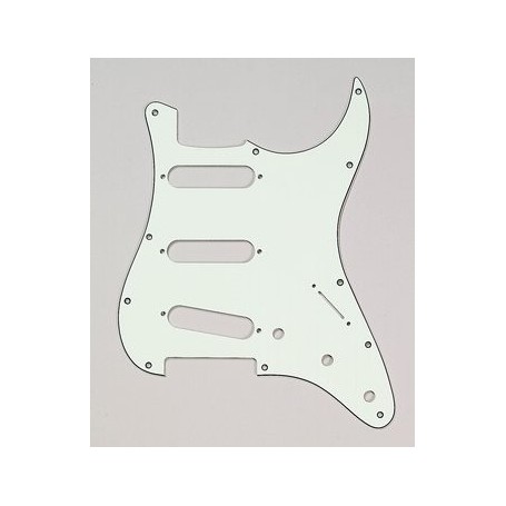 Plaque 3 micros simples Stratocaster US mint green