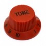 Bouton type Stratocaster tone rouge