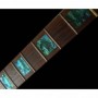 Sticker guitare touche type LesPaul® custom vert abalone