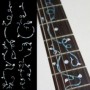 Sticker guitare touche lierre