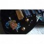 Petit sticker guitare hirondelle