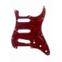 Plaque 3 micros simples Stratocaster® US rouge tortoise