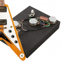 Kit électronique guitare optimisé copie Flying V 58